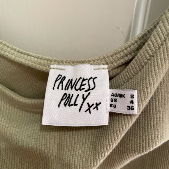 Princess Polly green tie bodysuit - Picture 5 of 5